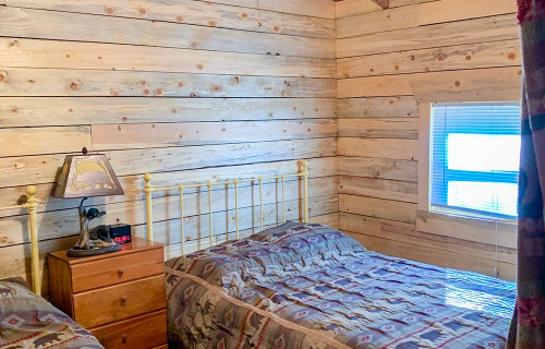 Happy Thought Cabin Bedroom