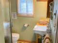 Last Chance Cabin Bathroom